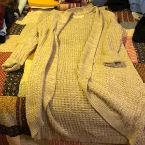 Long cardigan faded glory